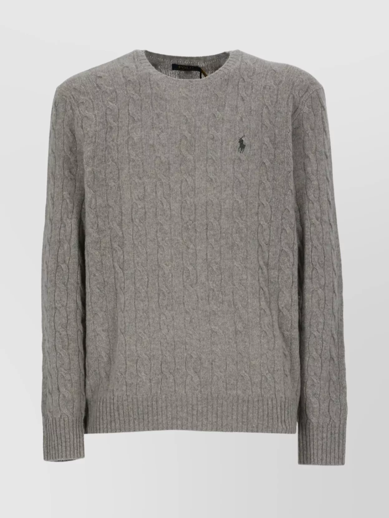 Ralph Lauren Cashmere wool cable knit crewneck sweater