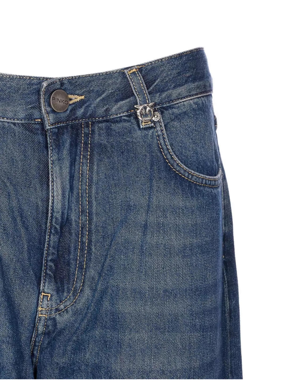 Pinko Wide Leg Trousers Five Pockets