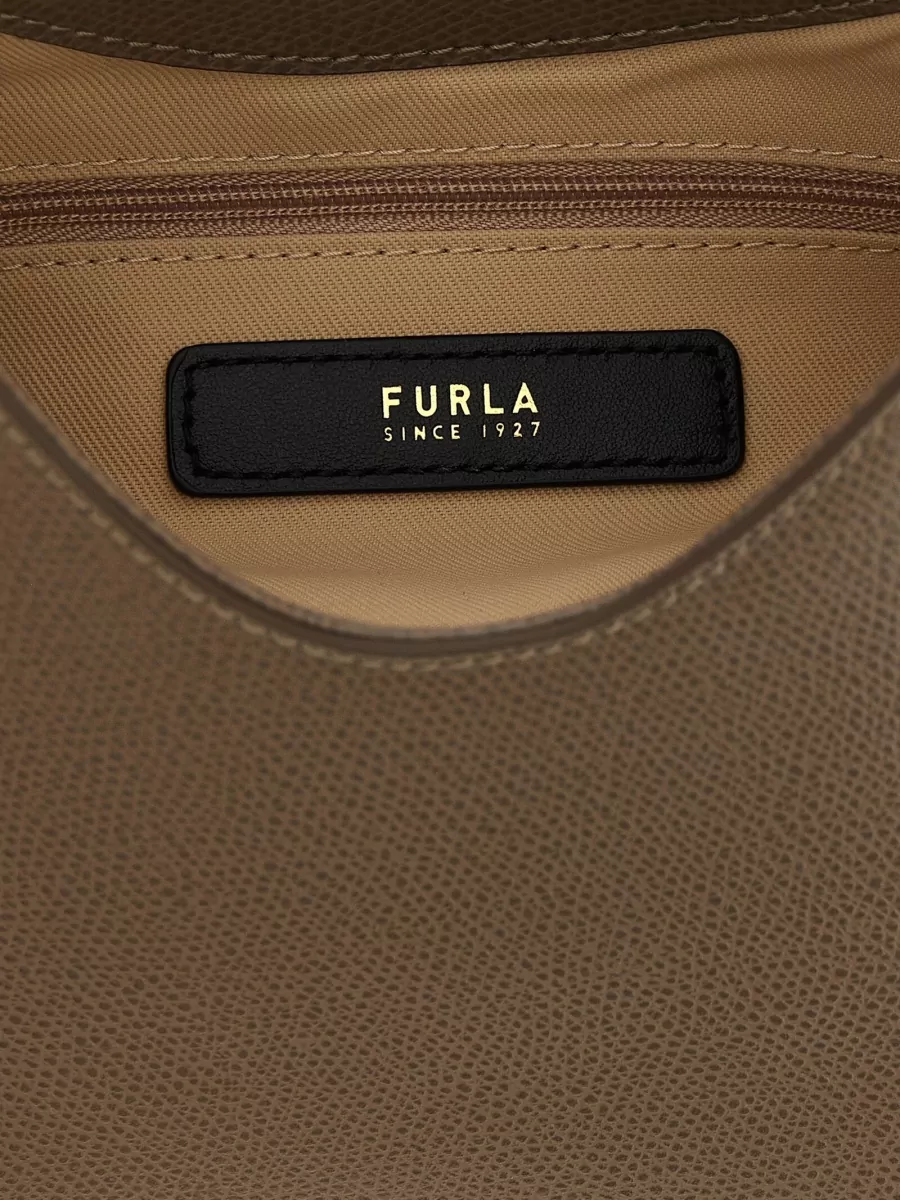 Furla Mini Textured Leather Shoulder Bag