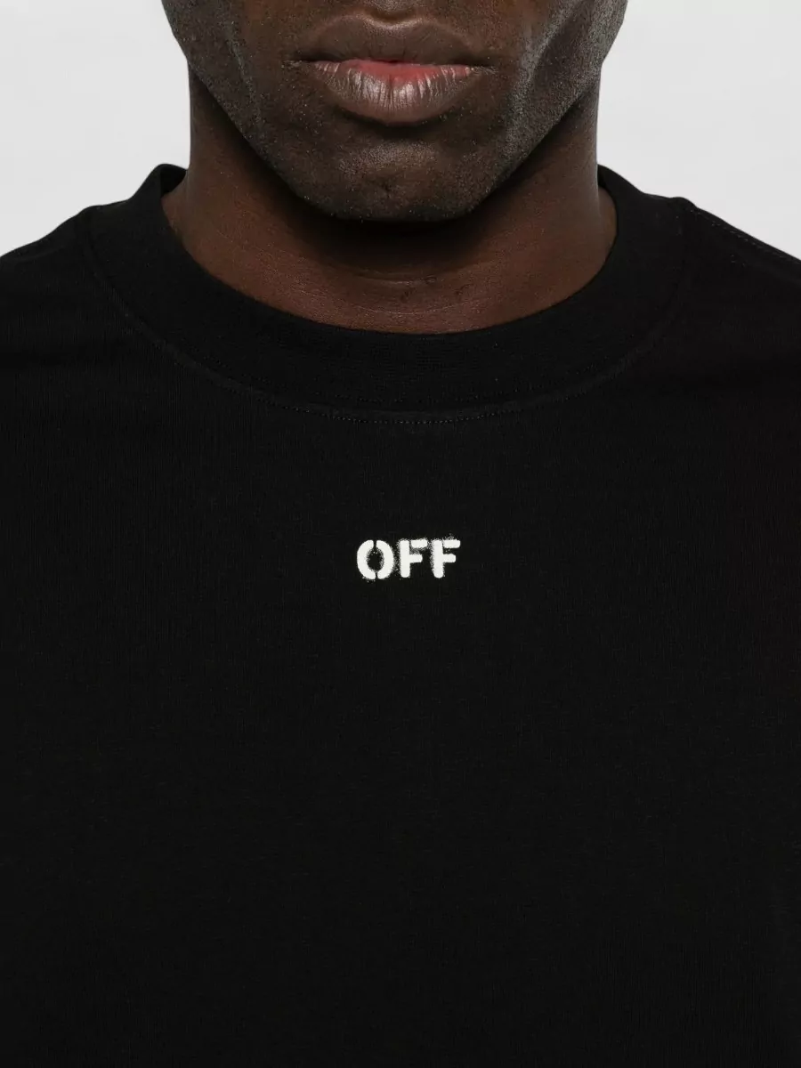 Off-White Skate Stamp Short Sleeve Crew Neck T-Shirt