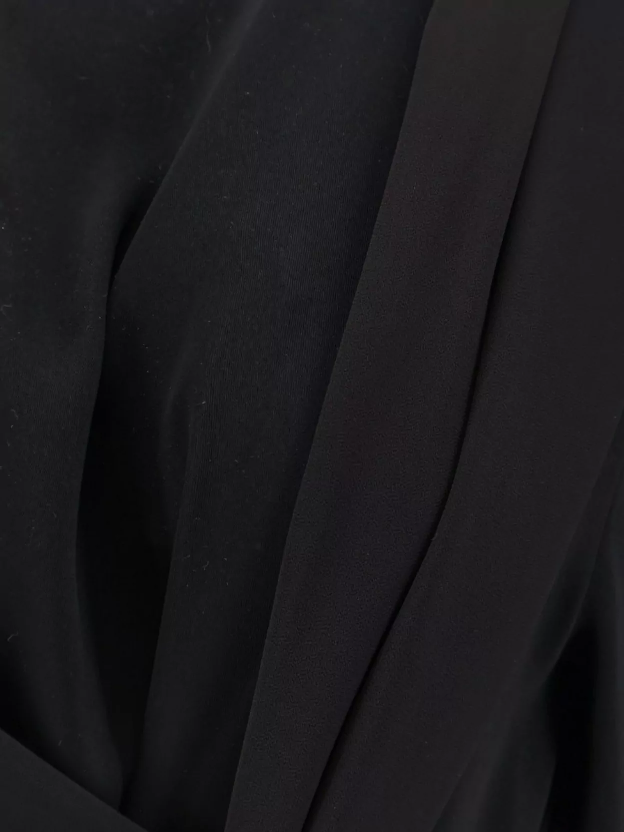 Mm6 Maison Margiela Long Dress Jersey Satin Inserts