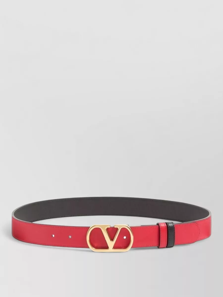 Valentino Garavani leather reversible belt