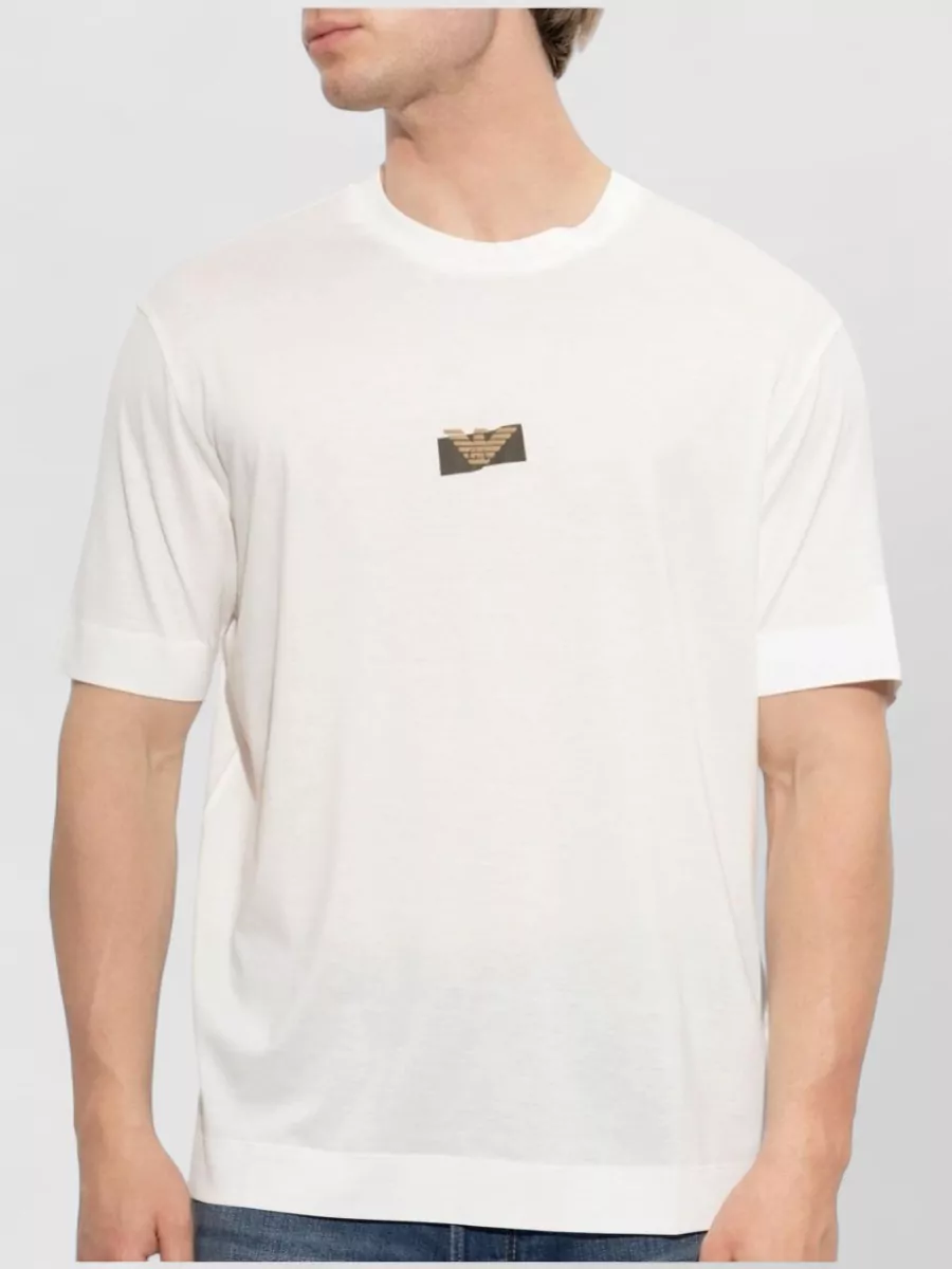 Emporio Armani Logo Print Short-Sleeve T-Shirt
