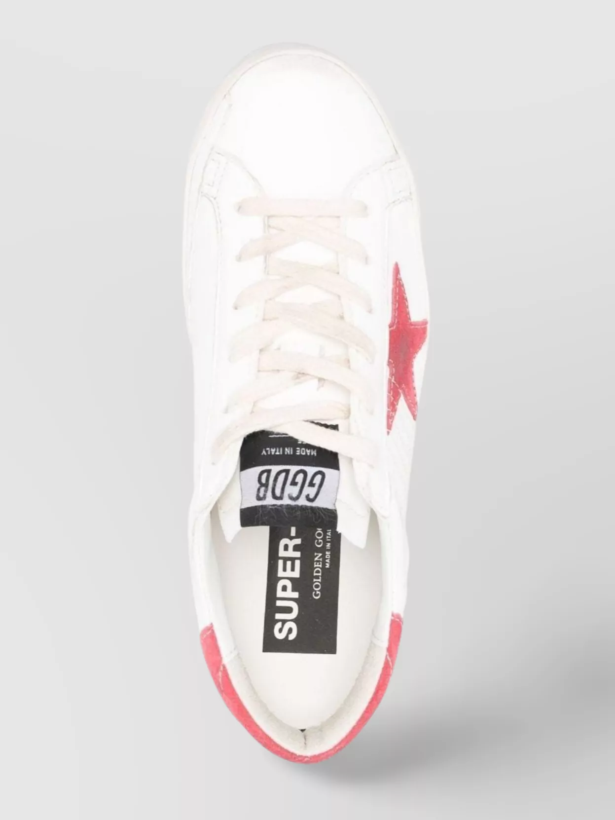 Golden Goose Contrasting Stitched Leather Sneakers