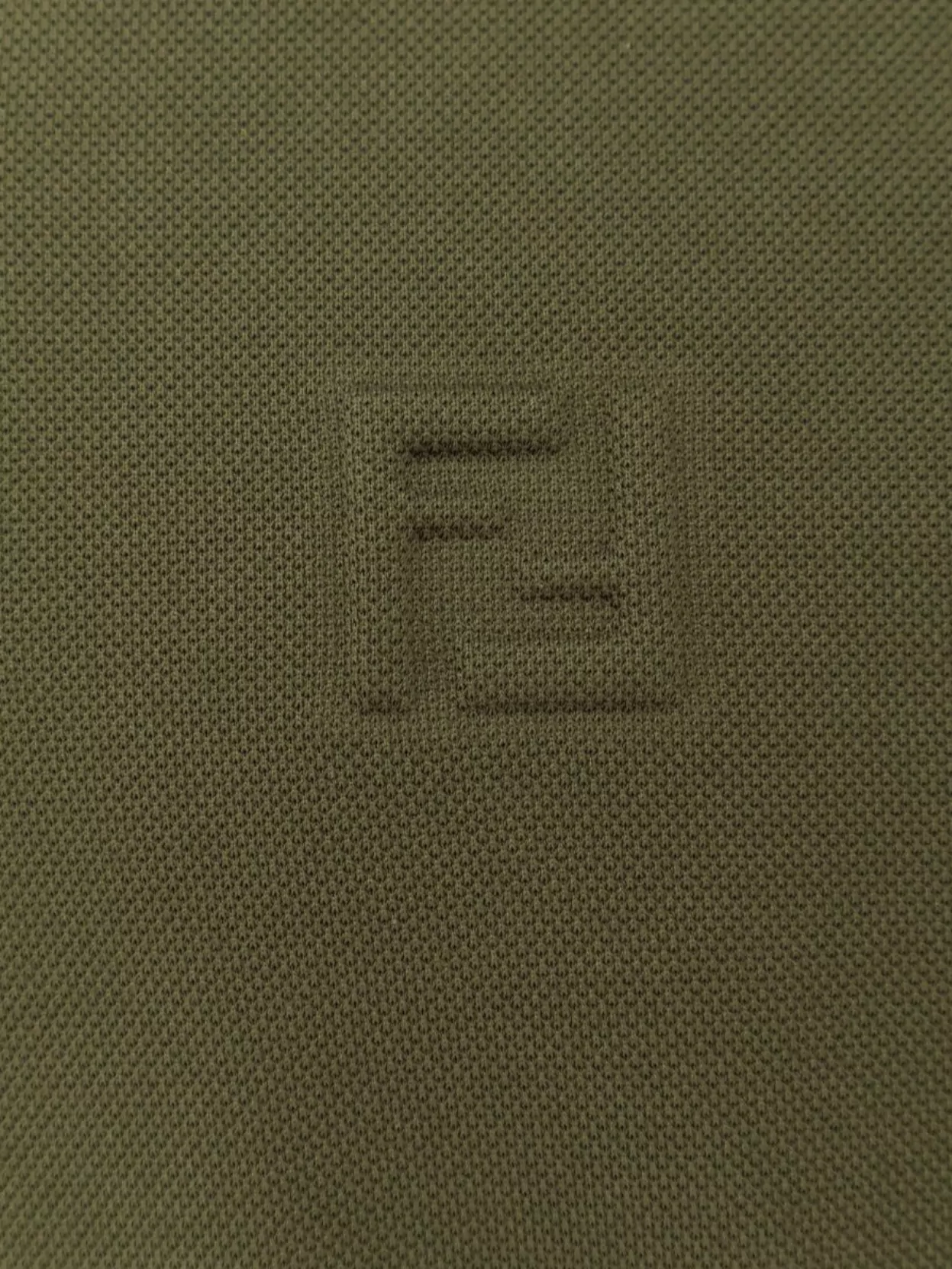 Fendi Embossed Logo Polo Shirt With Ribbed Collar