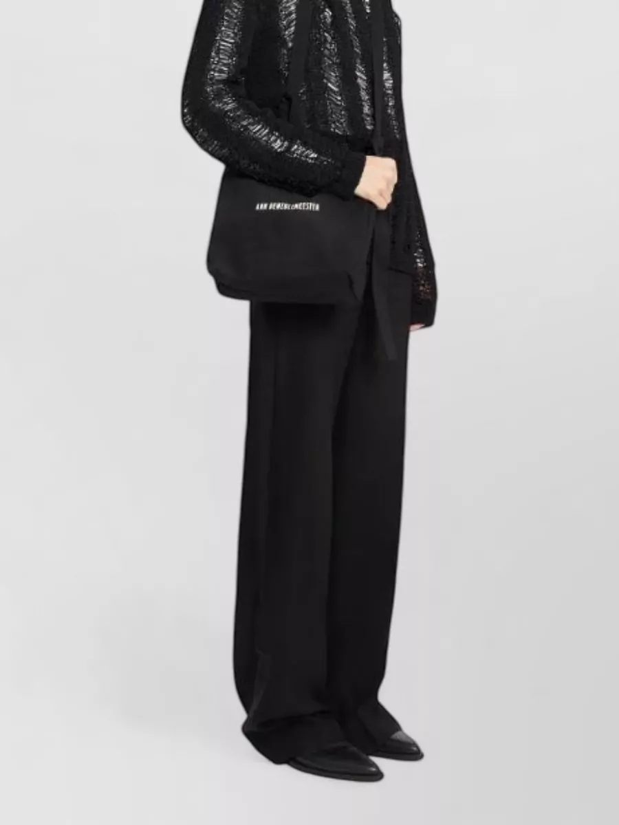 Ann Demeulemeester Canvas Shoulder Bag