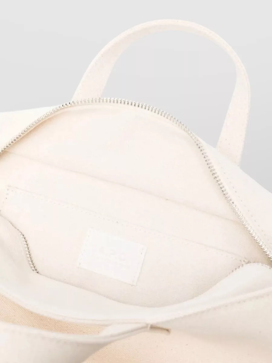 A.p.c. Drummer Small Canvas Tote Bag