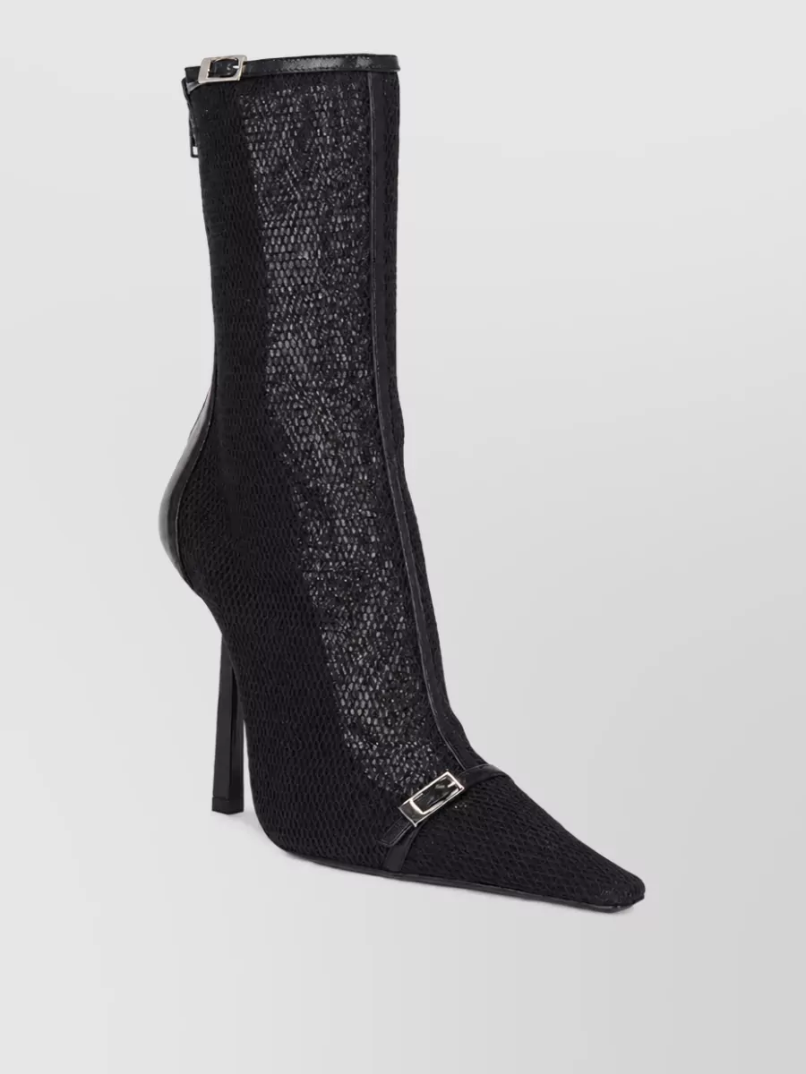 Saint Laurent leather ankle boots