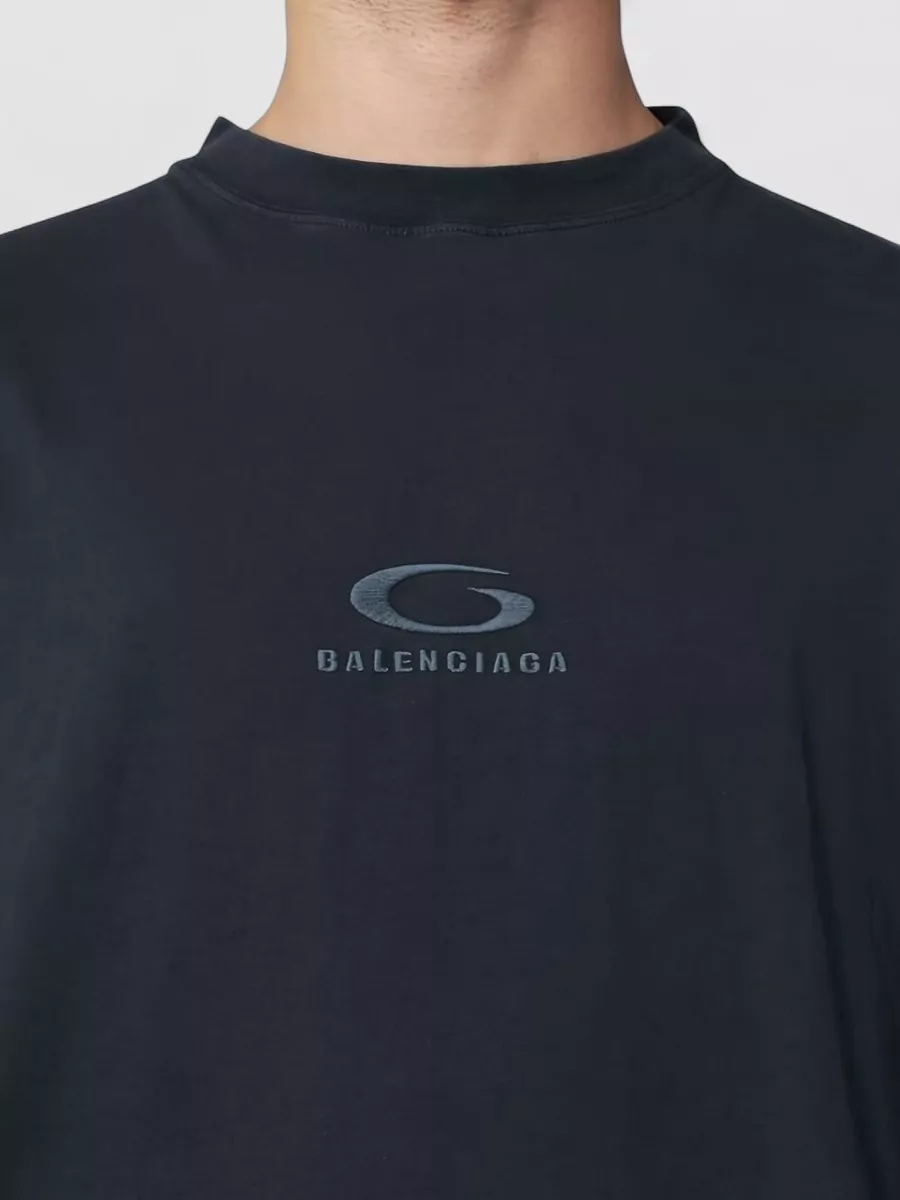 Balenciaga Cotton Oversized Gradient-Print T-Shirt