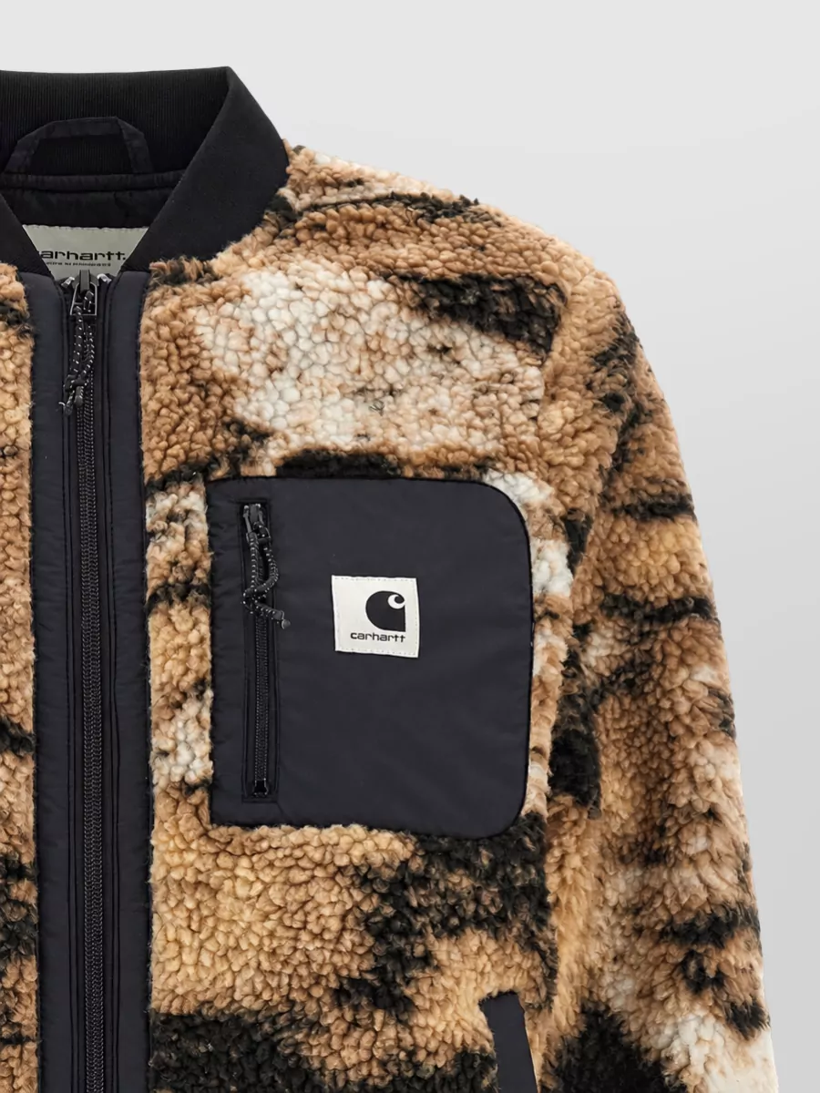 Carhartt Wip Patterned Quilted Fleece Jacket