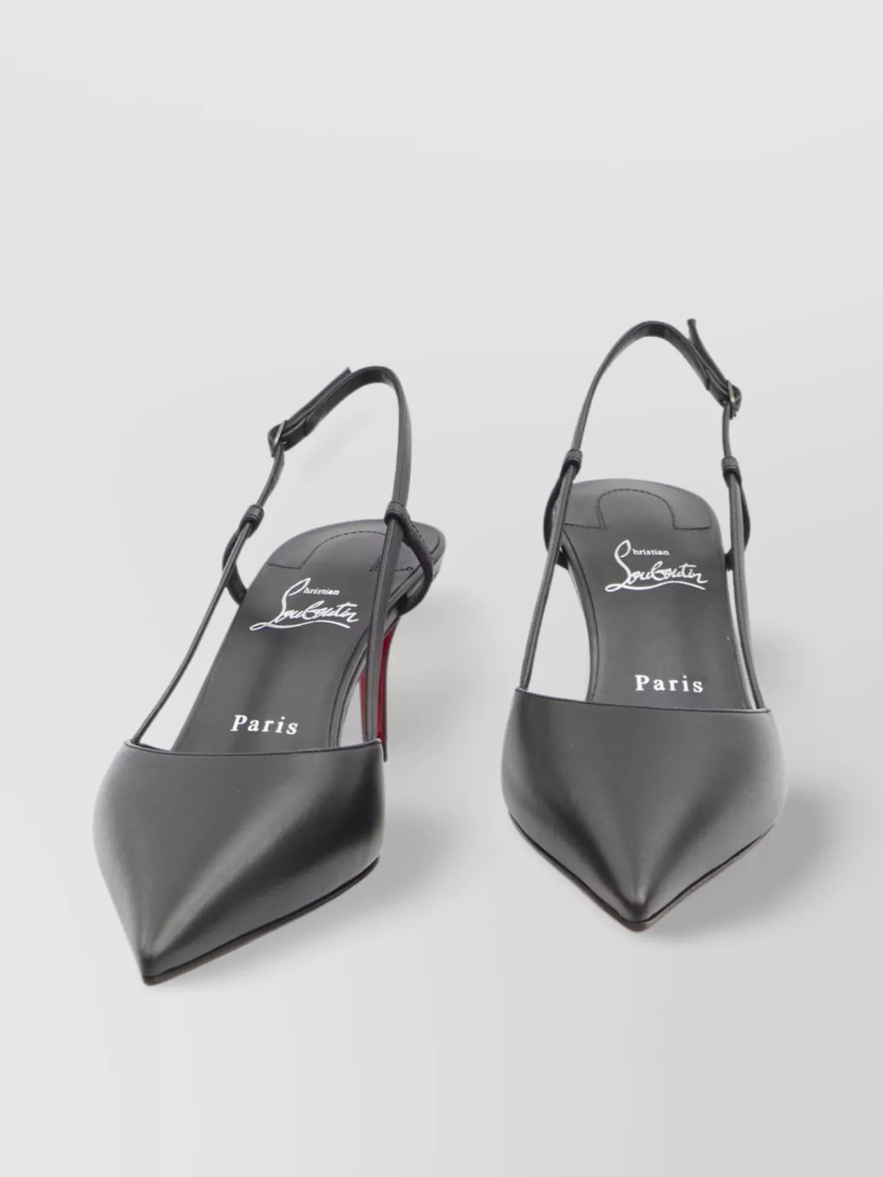 Christian Louboutin Stiletto Heel Slingback Pumps
