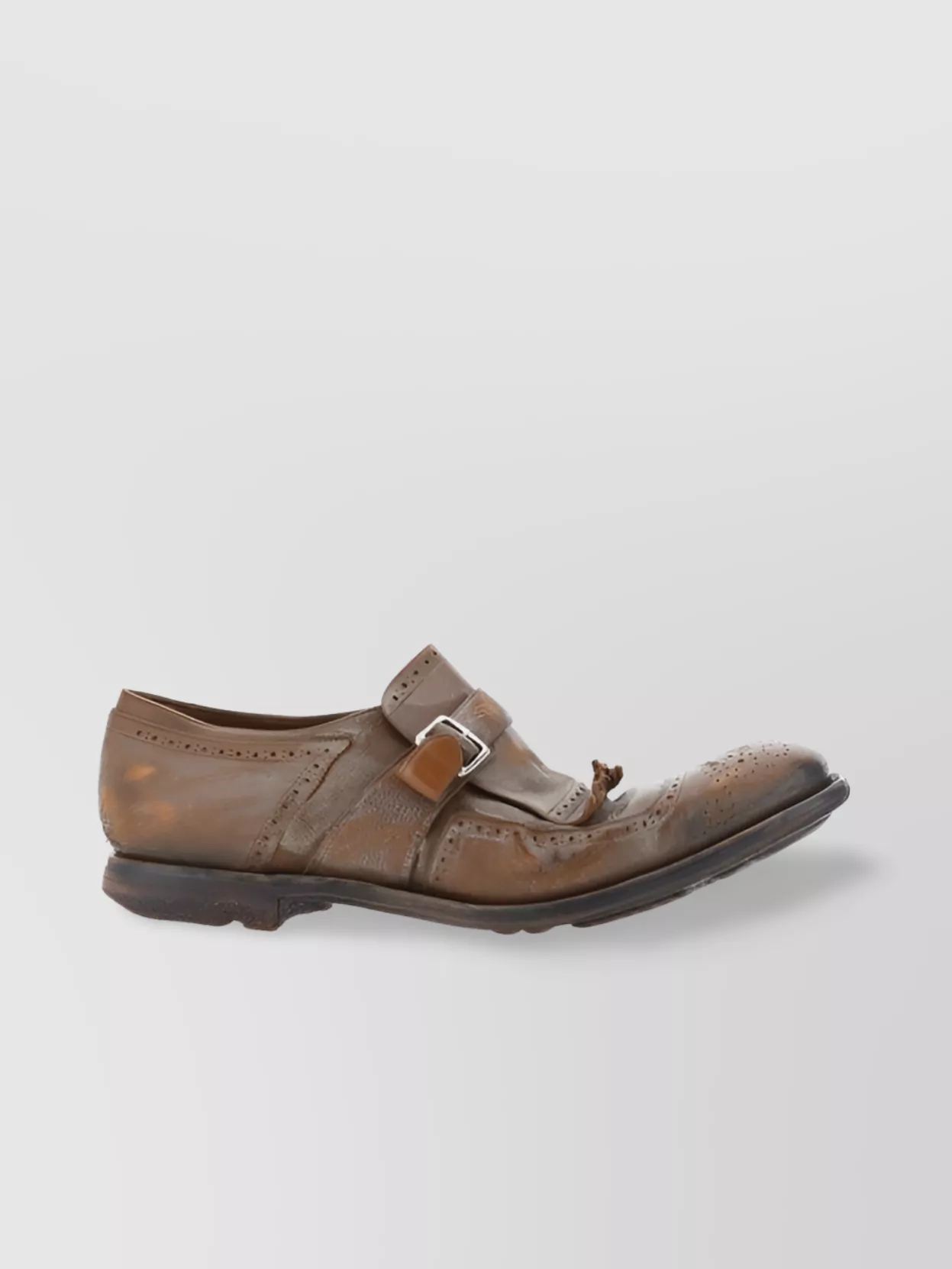 Church's Lace-Up Shoes With Metal Buckle Detail