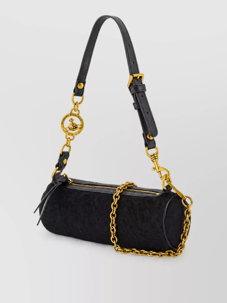 Vivienne Westwood cindy small wool clutch bag