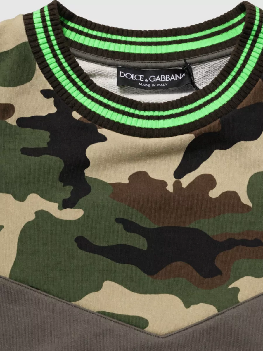 Dolce&Gabbana Camouflage Bomber Jacket