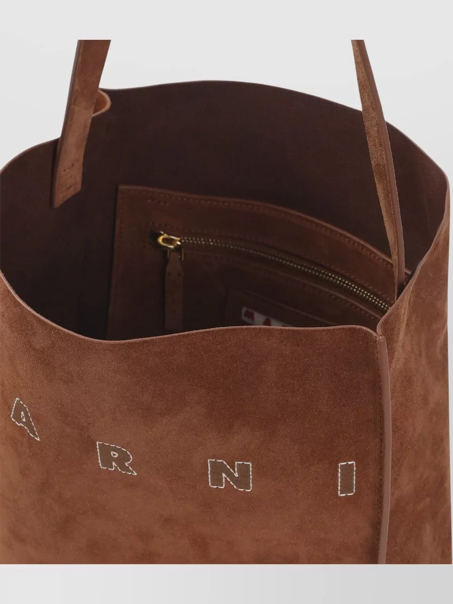 Marni Museo Small Leather Tote Bag