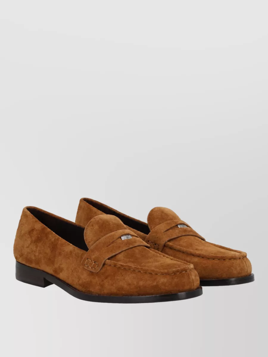 Tory Burch Leather Penny Loafers