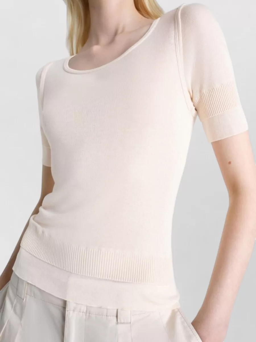 Lemaire Silk Slim-Fit Short-Sleeve Top