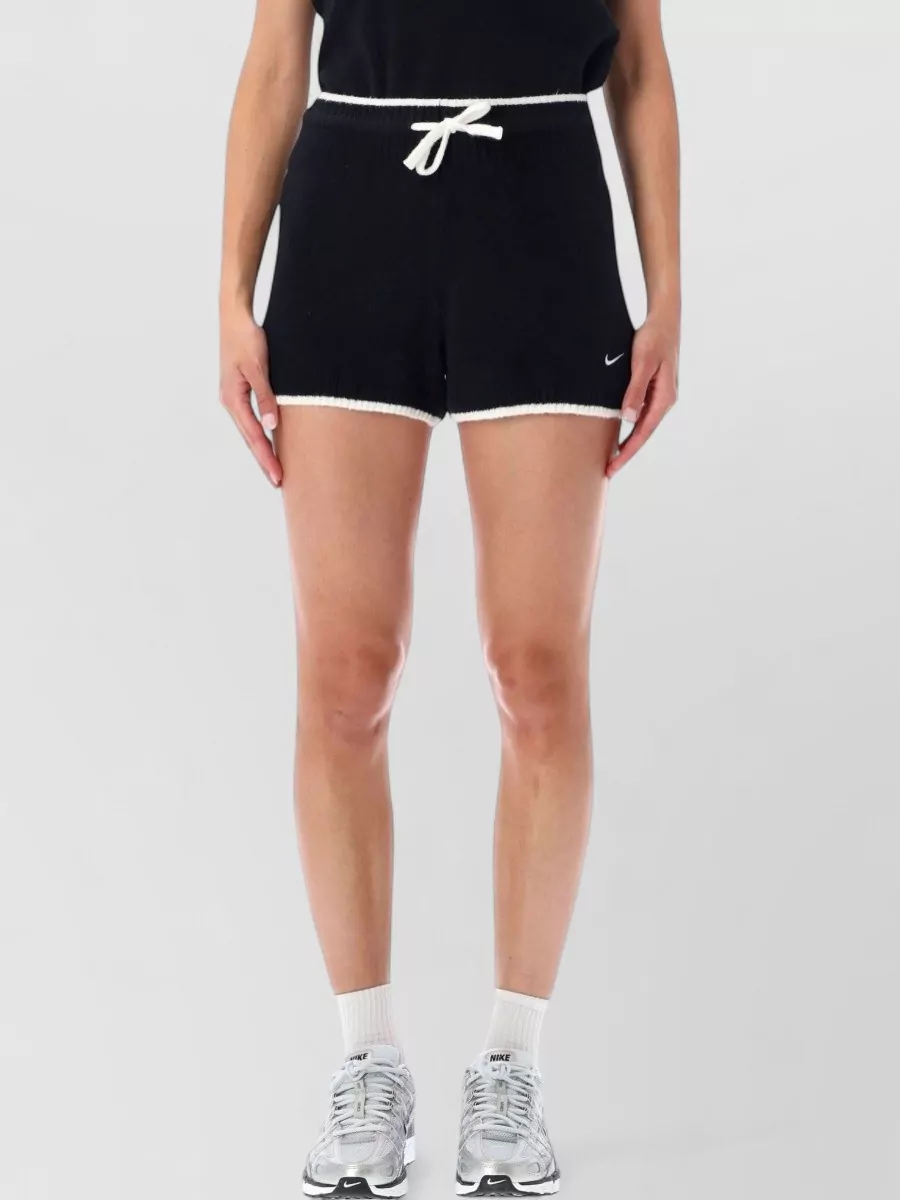 Nike knit mid-rise relaxed-fit shorts
