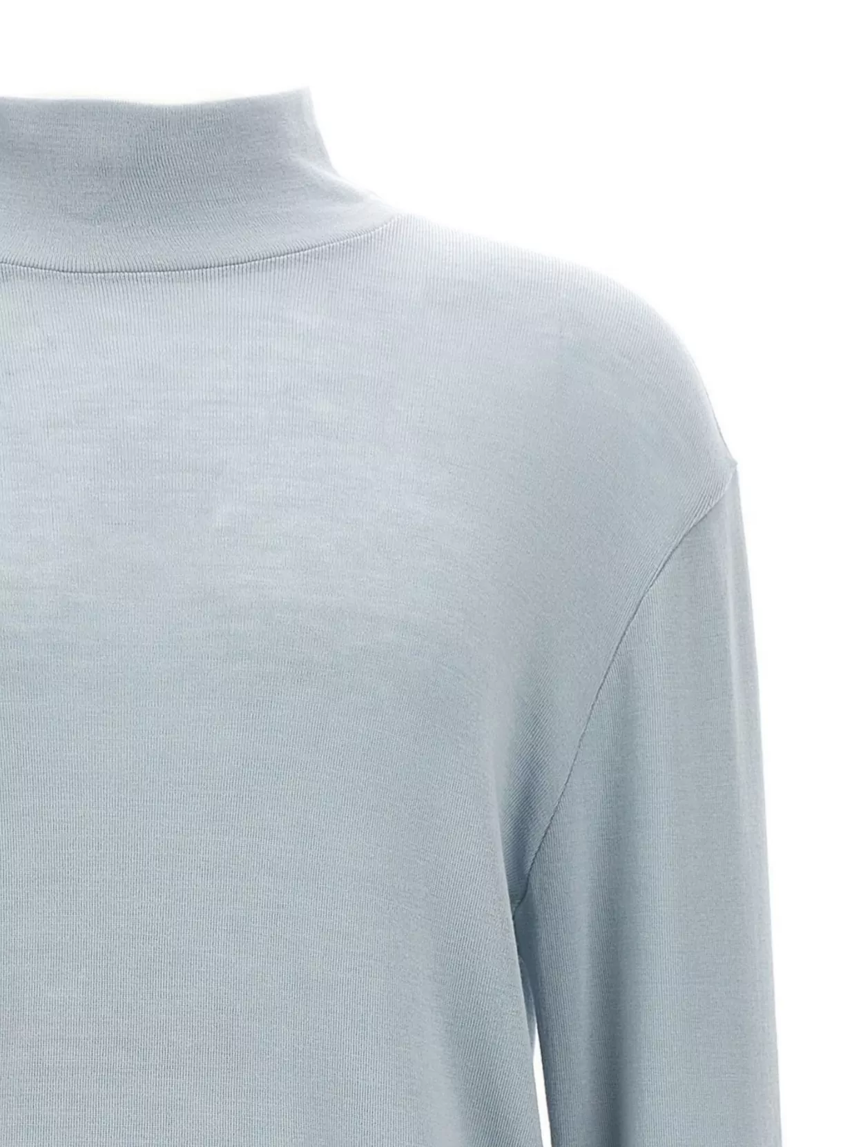 Lemaire High neckline seamless turtle jersey | The Fashion