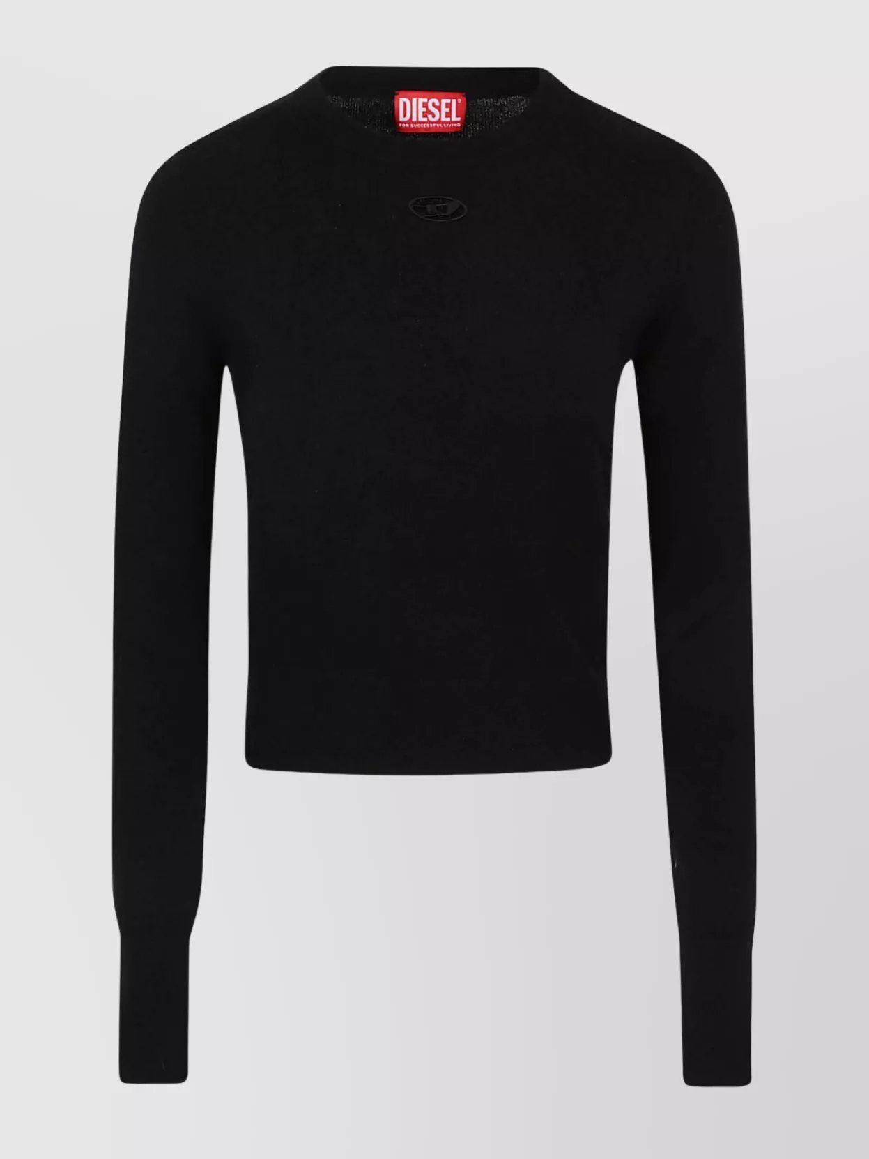 Diesel Cashmere wool slim-fit cutout long-sleeve jumper
