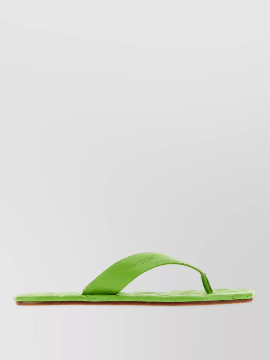 Jw Anderson Leather Thong Sandals