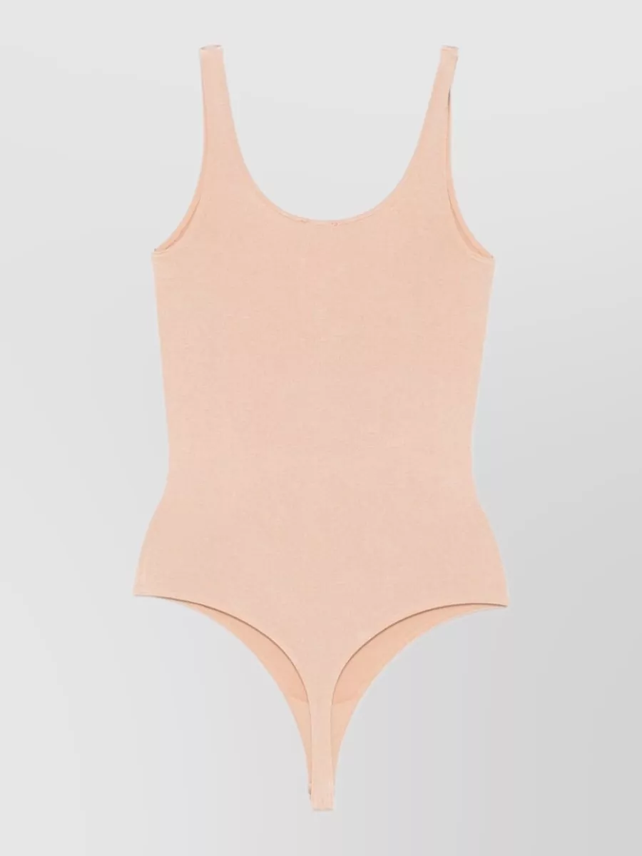 Wolford Square Neck Sleeveless Bodysuit