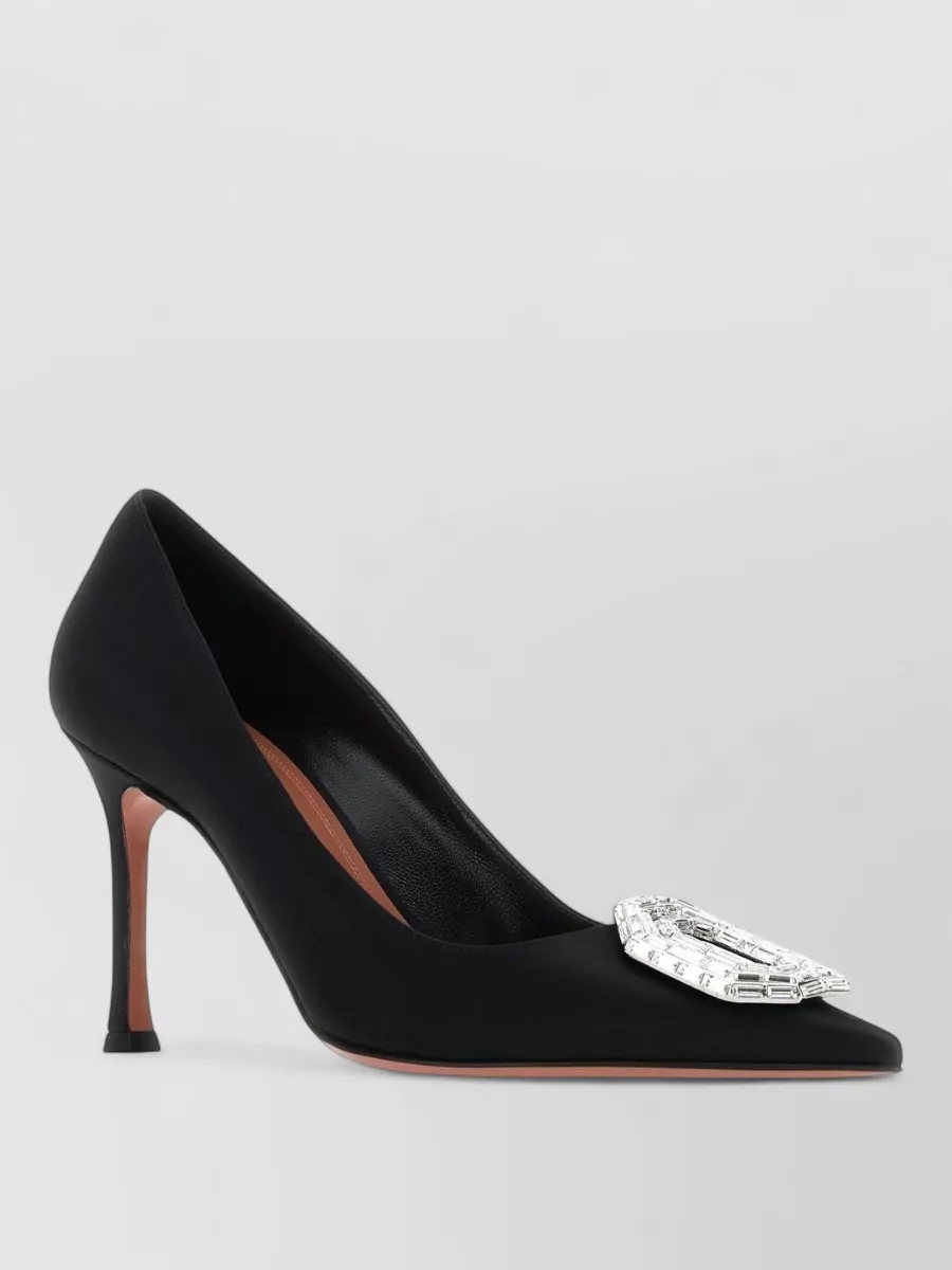 Amina Muaddi viscose pumps
