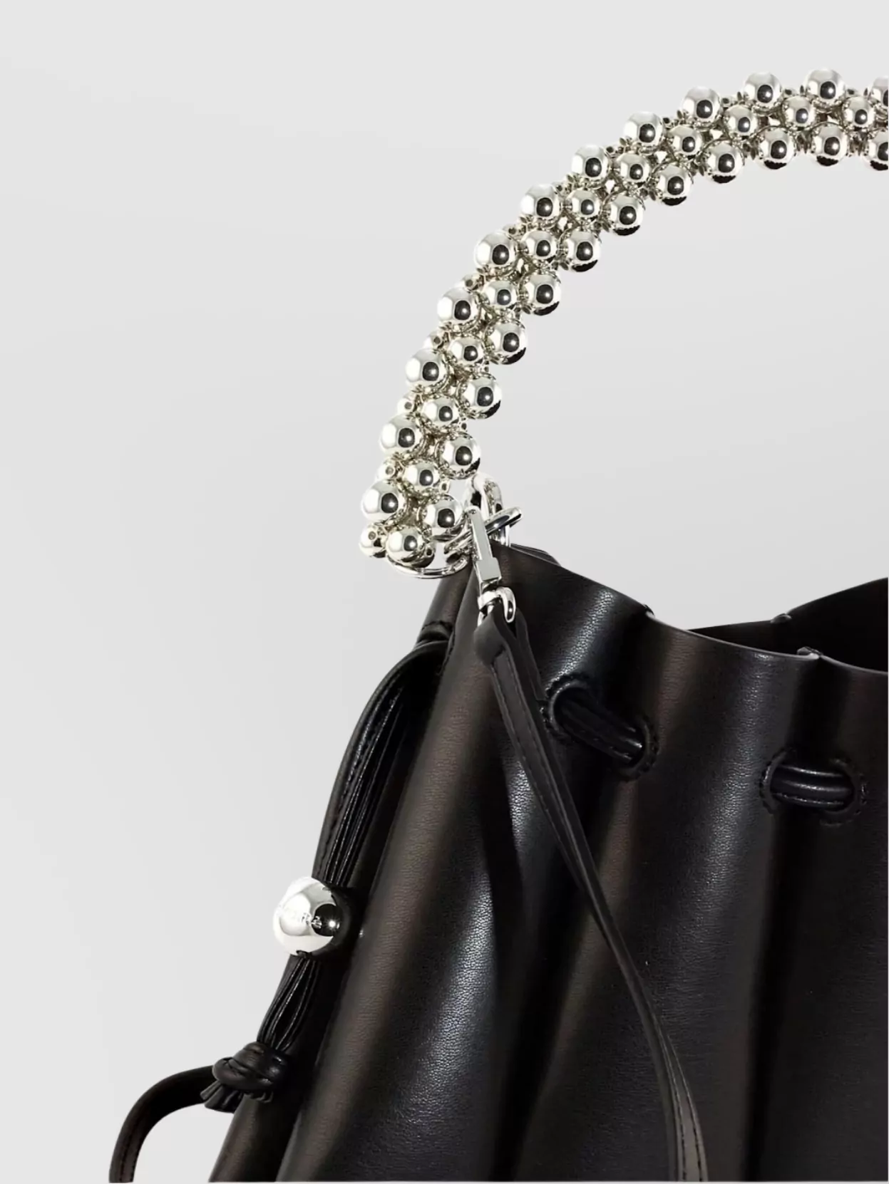 Themoiré Beaded Shoulder Bag Adjustable Strap