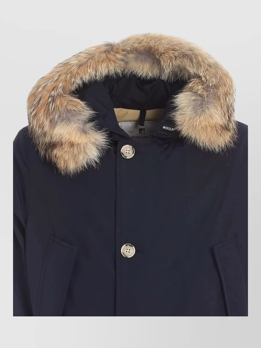 Woolrich detachable fur hood arctic down parka