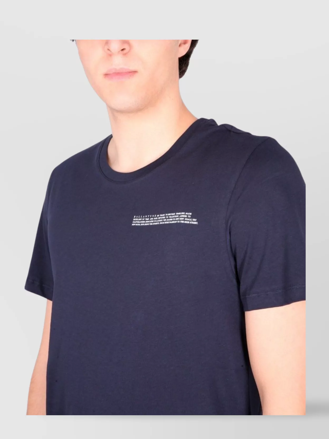 Ballantyne Crew Neck T-Shirt Short Sleeves