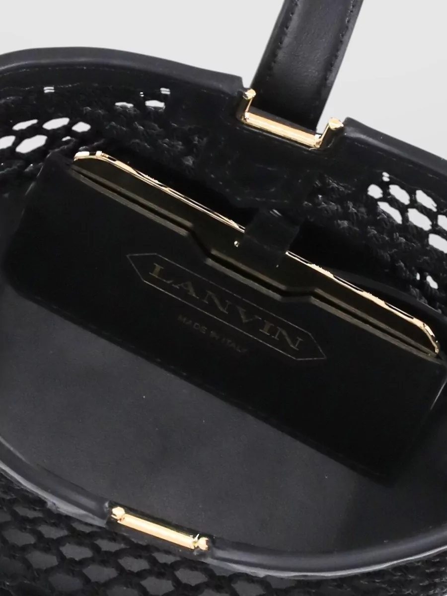 Lanvin Na Leather Bucket Bag
