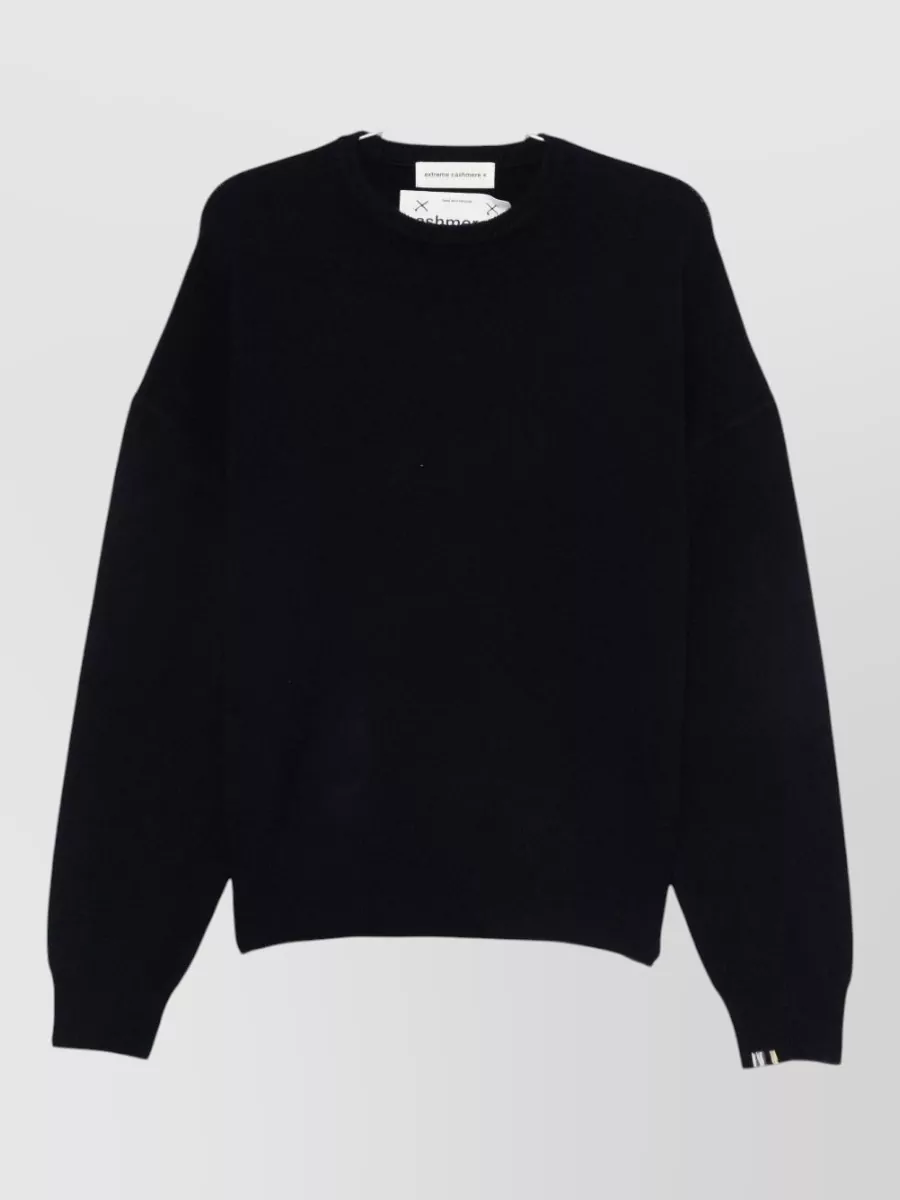 Extreme Cashmere Cashmere Oversized Ribbed Crewneck Sweater