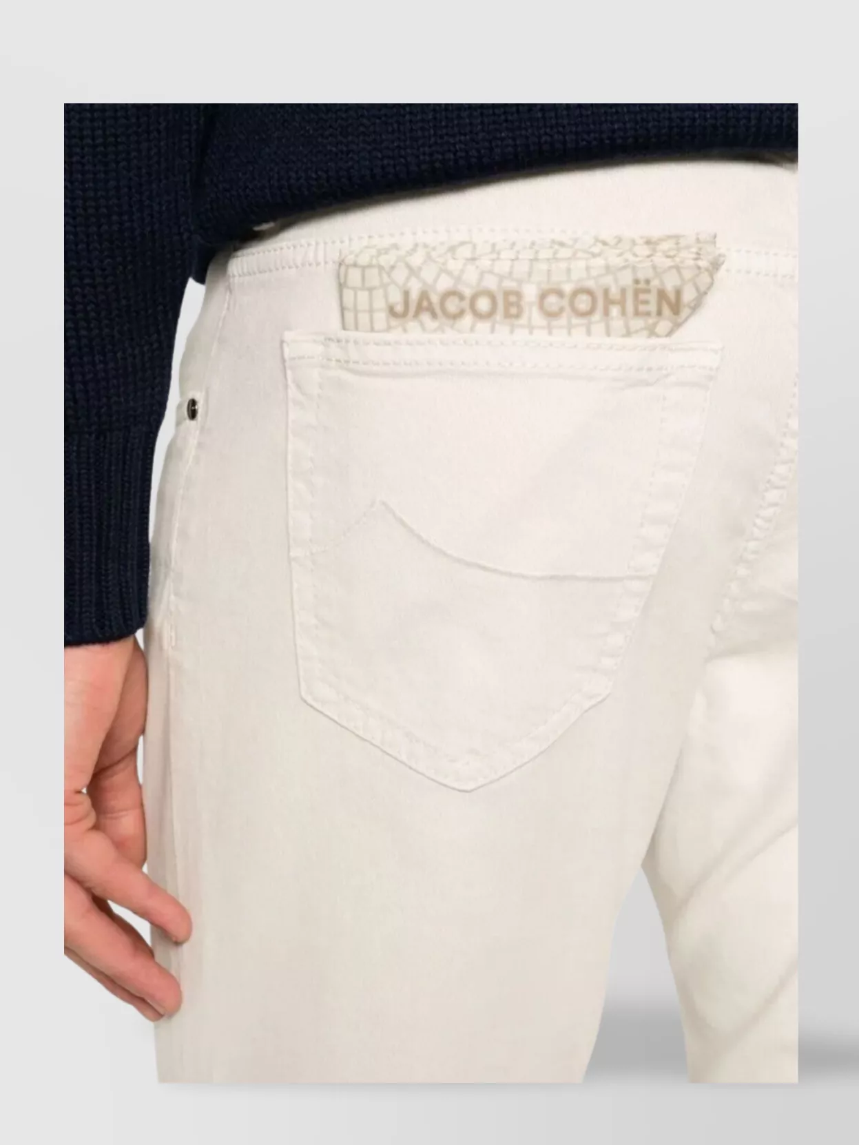 Jacob Cohen Slim Fit Five Pocket Trousers
