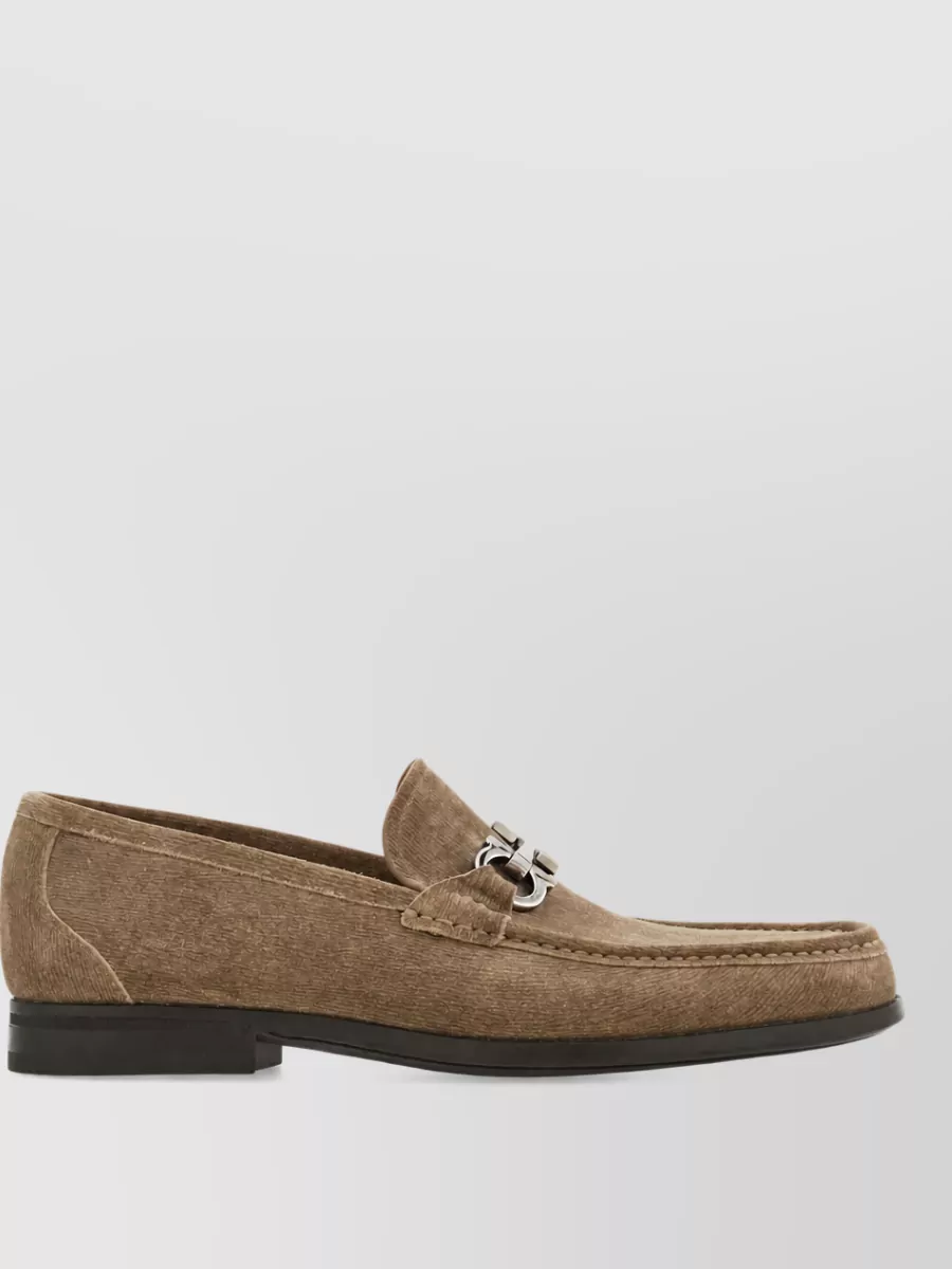 Ferragamo Leather Loafers