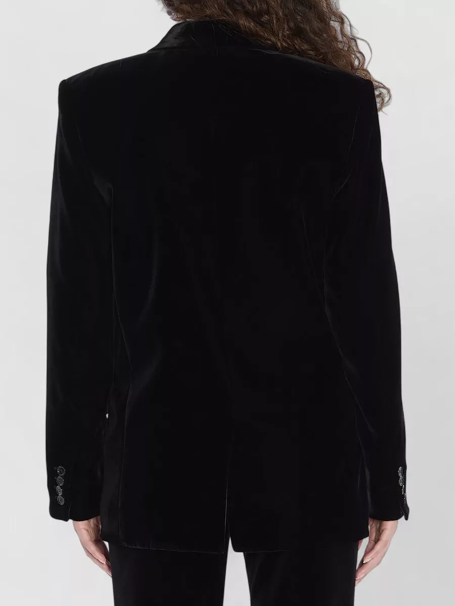 Saint Laurent Cassandre Tailored Velvet Jacket