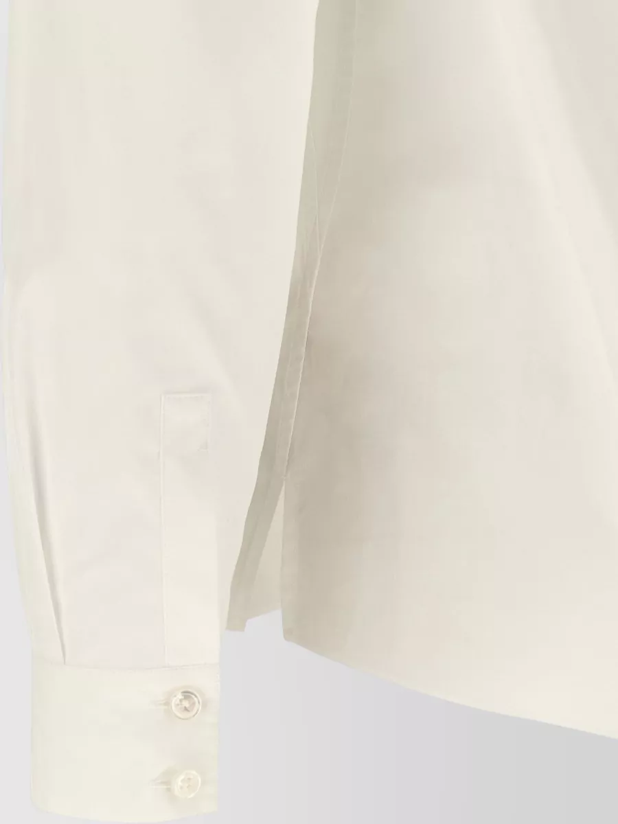 The Row Sadie Tailored Shirt Long Sleeves Buttoned Cuffs