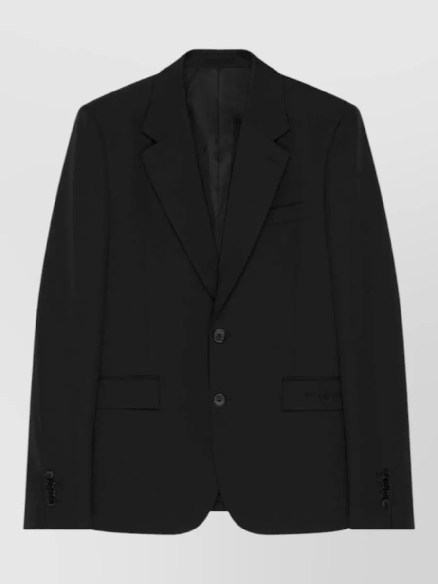 Givenchy wool regular-fit single-breasted blazer