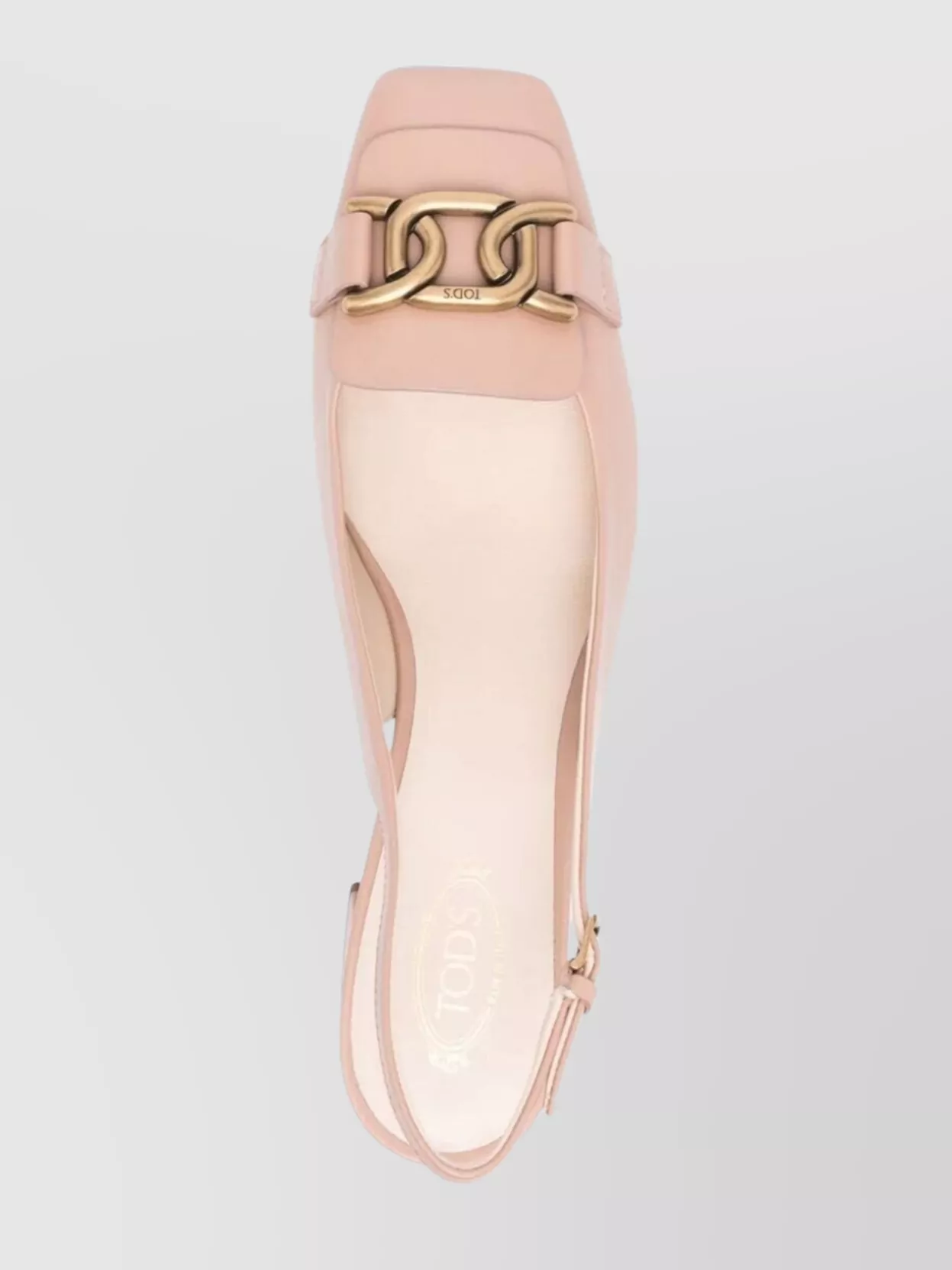 Tod's Kate Slingback Pumps Chain Detail