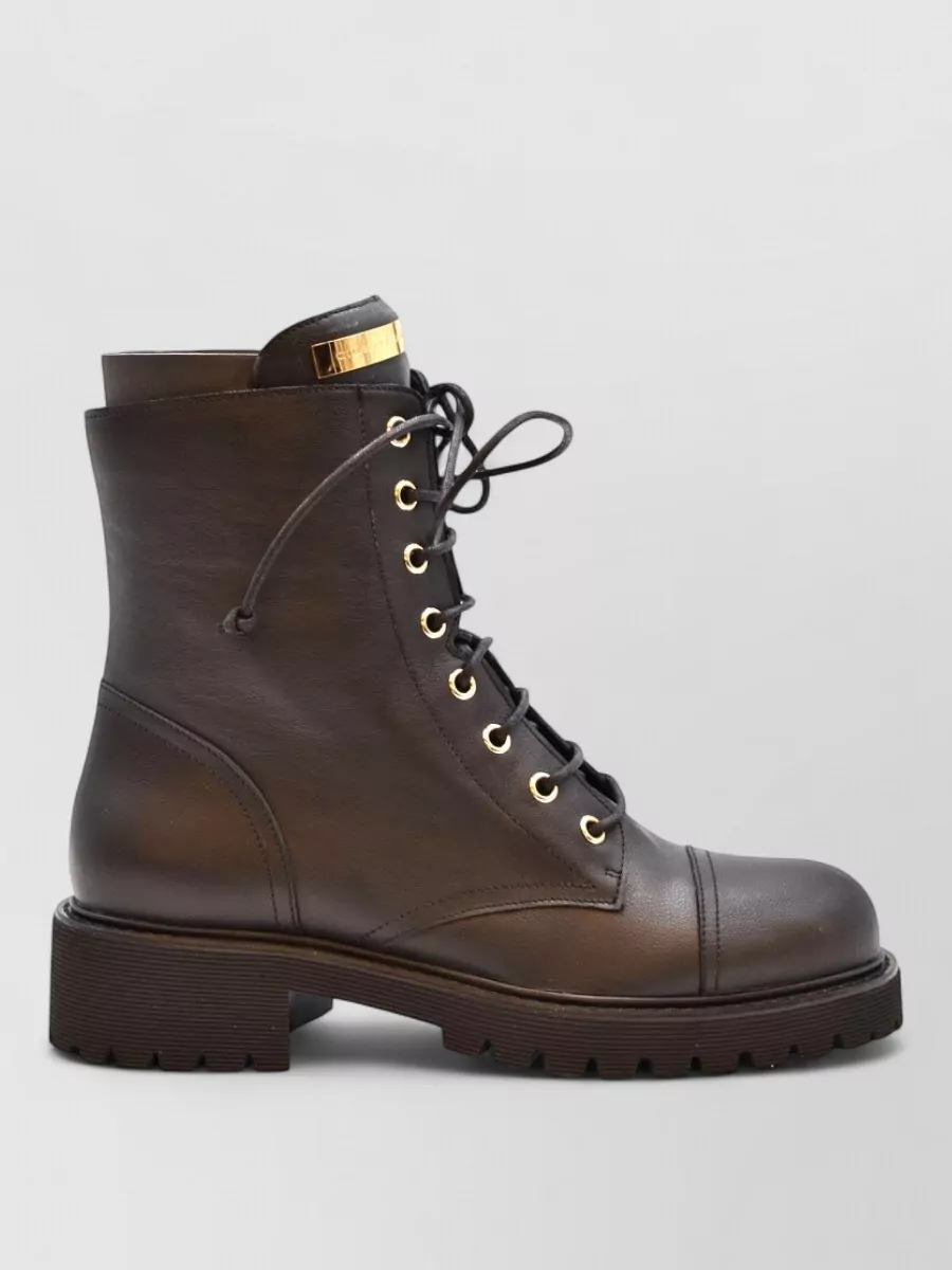 Giuseppe Zanotti Leather Ankle Boots