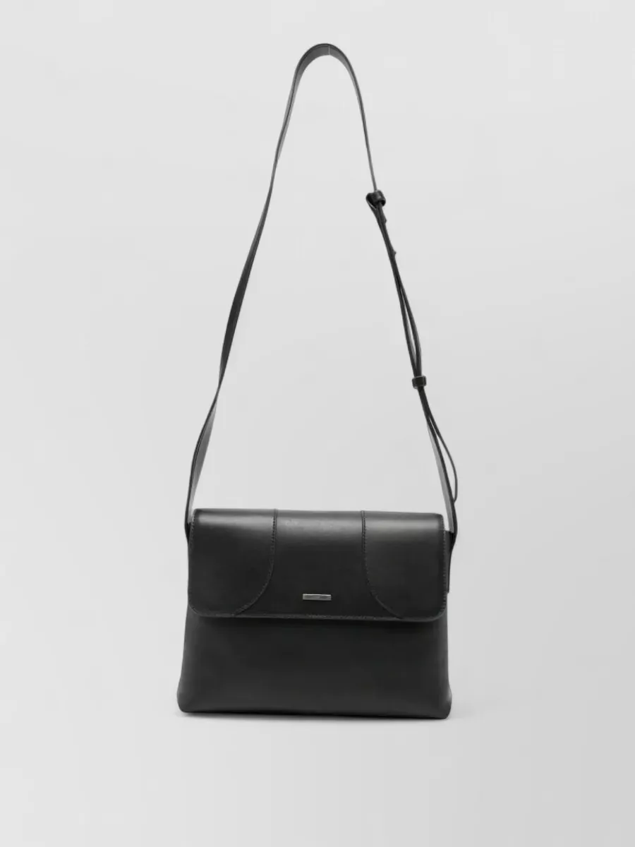 Emporio Armani leather shoulder bag