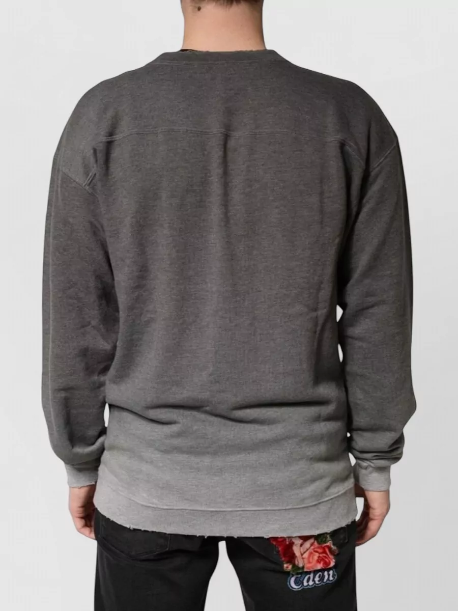 Dolce&Gabbana Cotton Crew Neck Sweatshirt