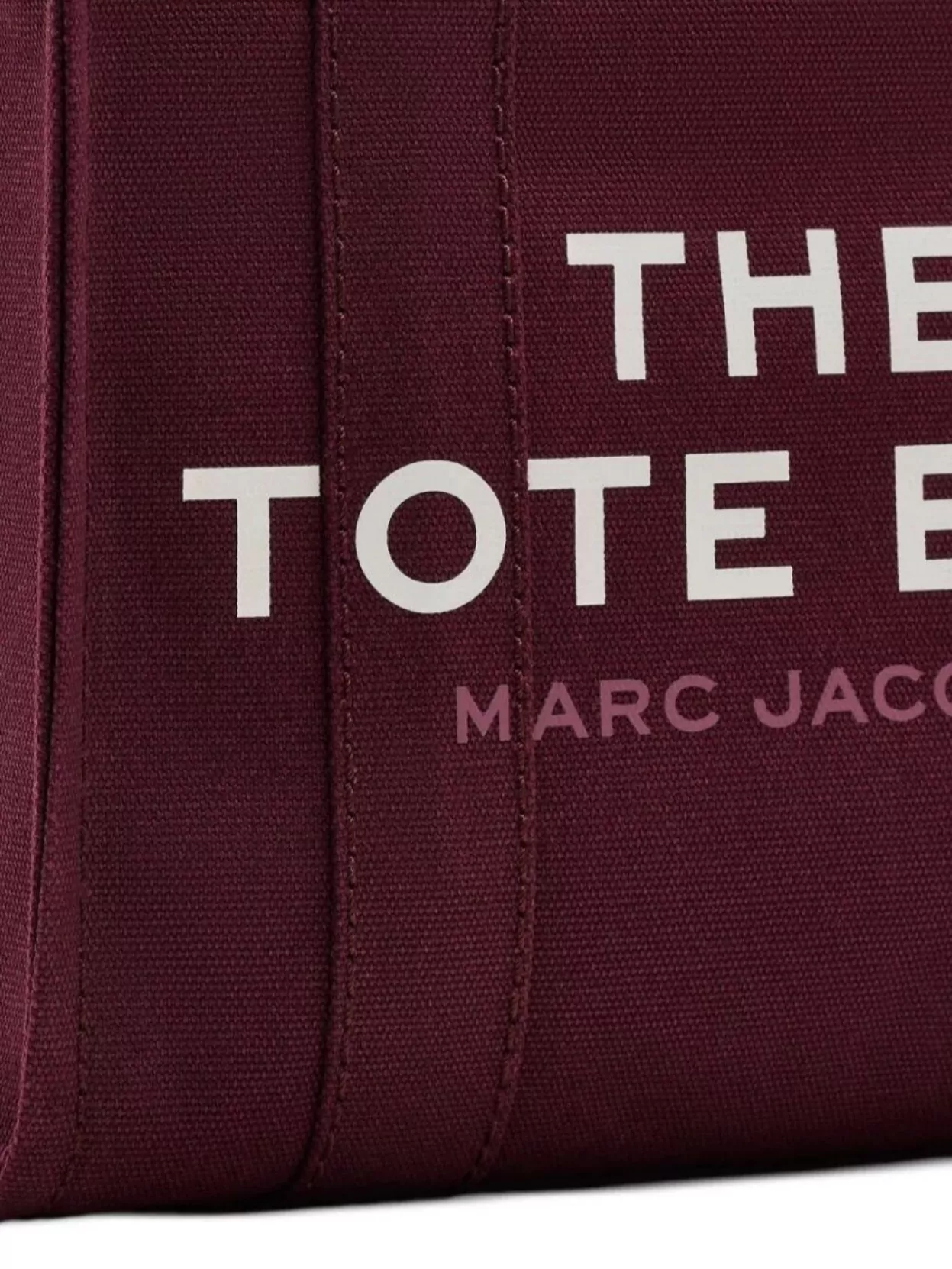 Marc Jacobs Small Canvas Tote Bag With Adjustable Strap