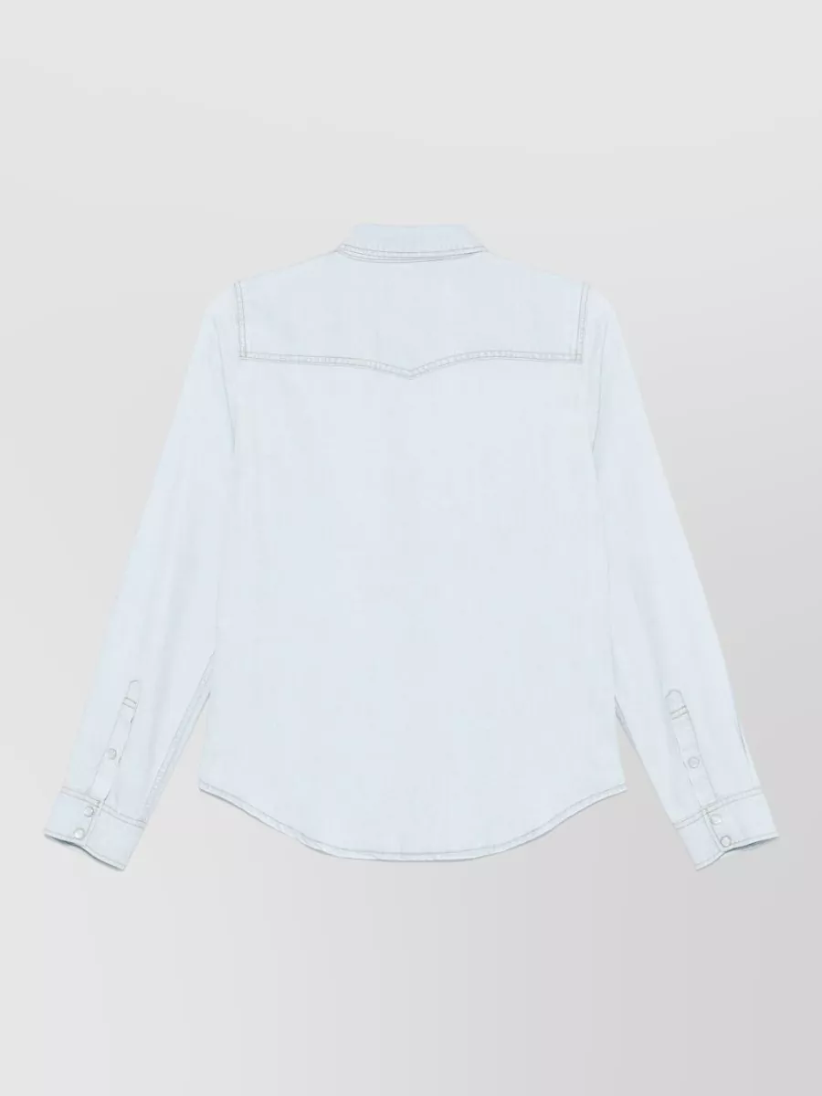 Semicouture Lyocell Long Sleeve Shirt