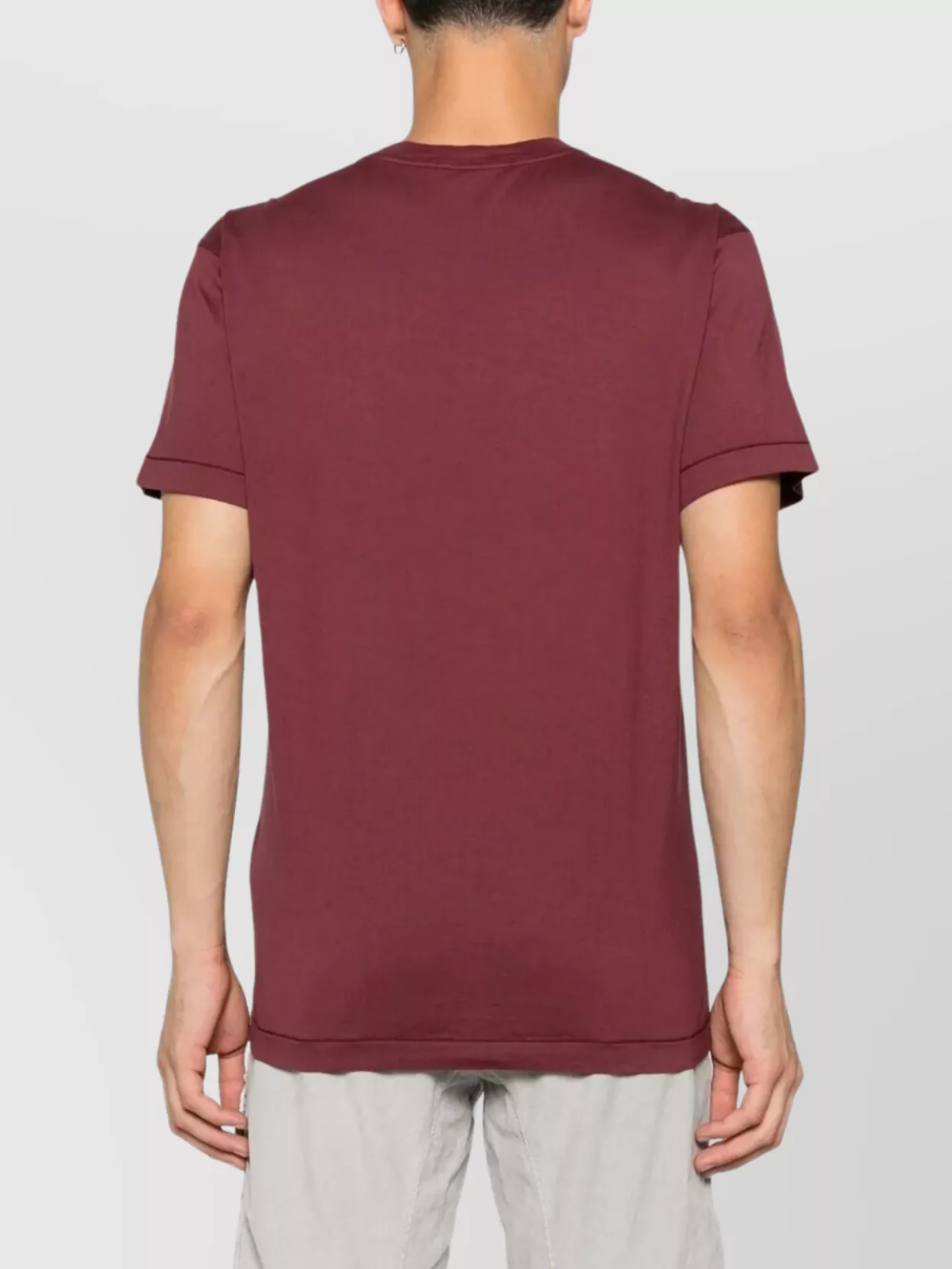 Stone Island Cotton Jersey Short Sleeve Crew Neck T-Shirt