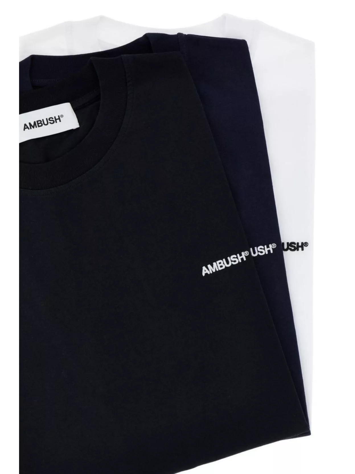 Ambush Logo Detailed Pack Of Three T-shirt