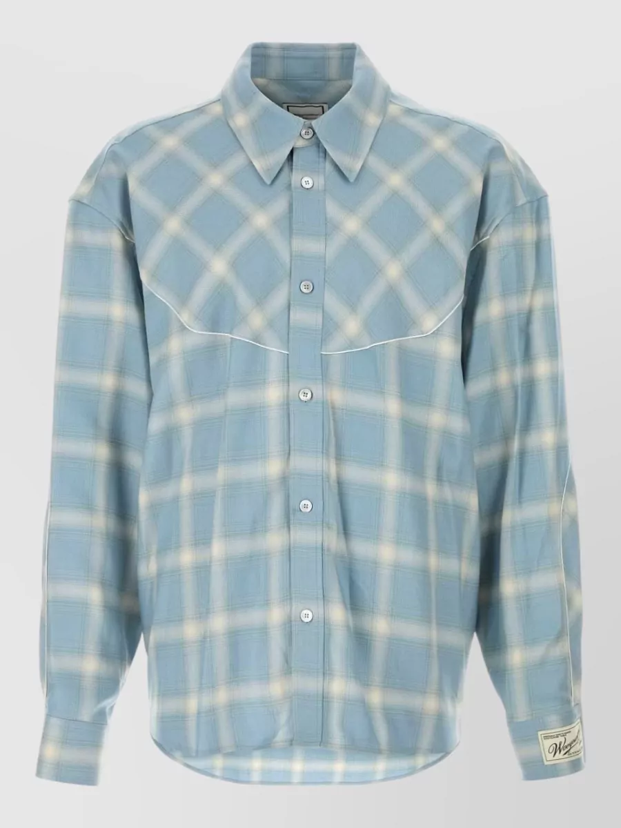 Wooyoungmi embroidered oversized shirt