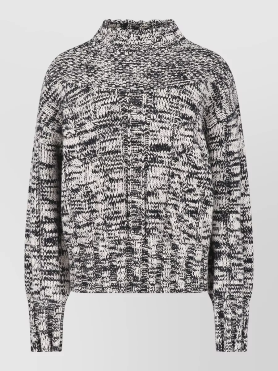 Malo Cashmere Wool Crewneck Sweatshirt