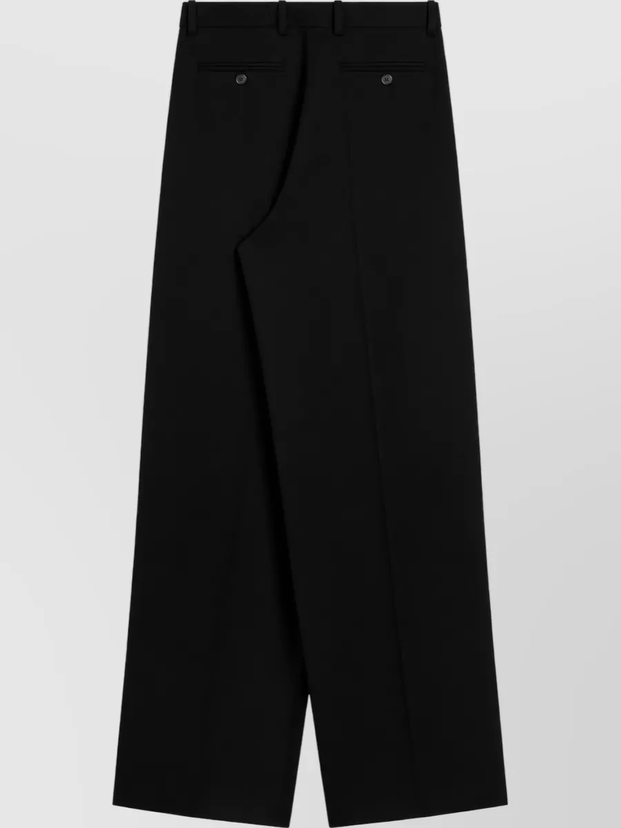 Givenchy Wool Pleated Tailored Trousers
