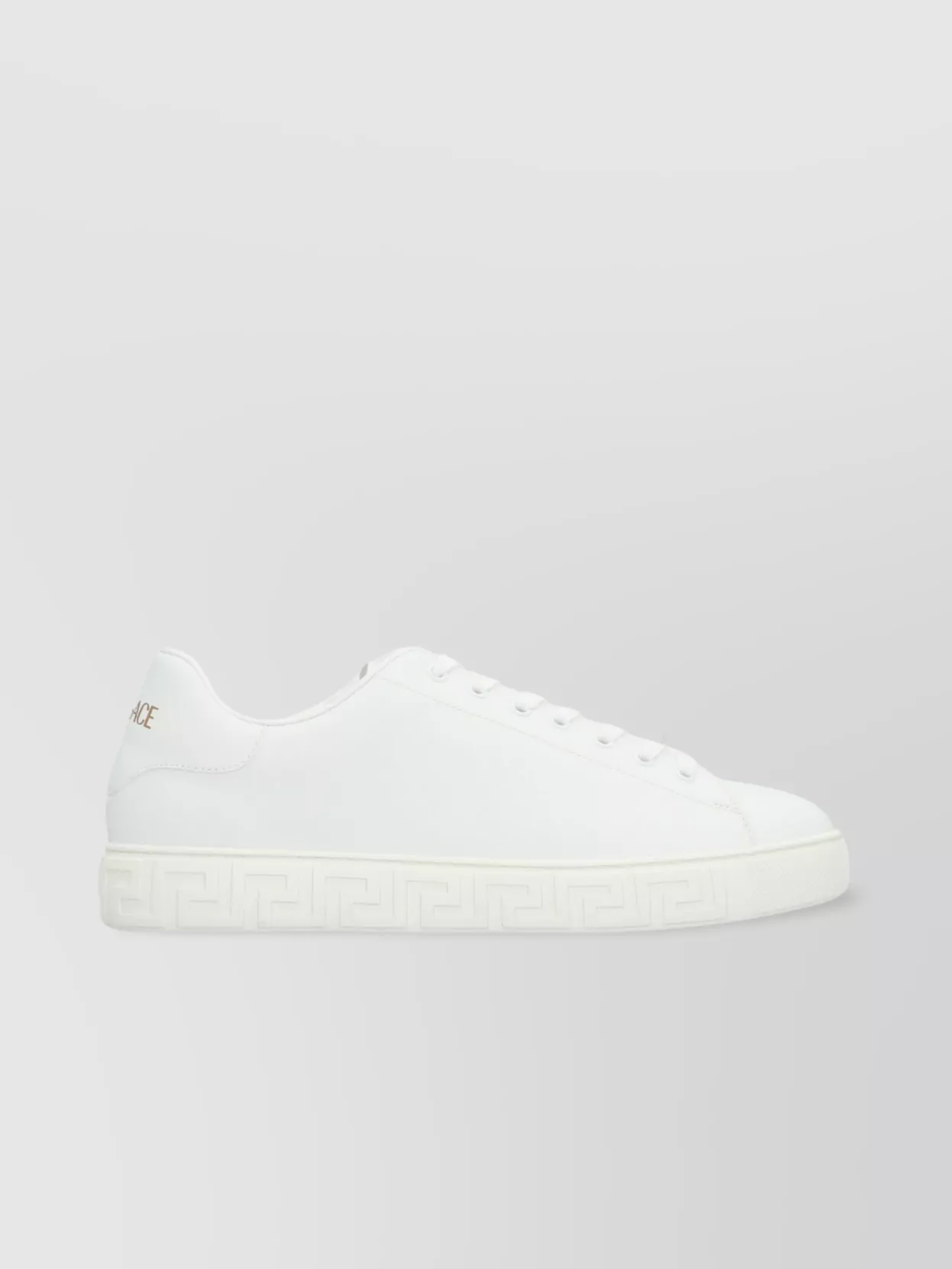 Versace Greca Responsible Faux Leather Sneakers