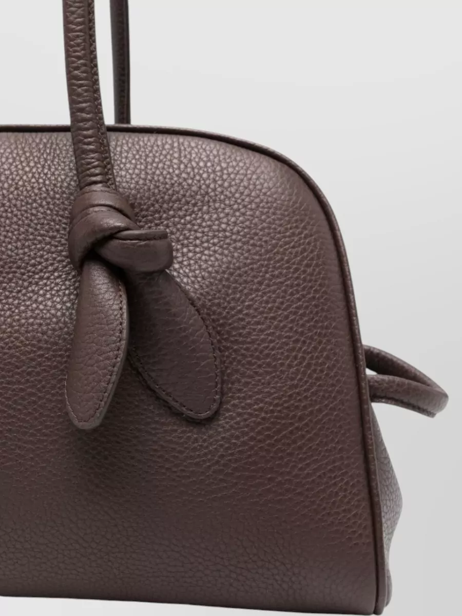 Jacquemus Le Turismo Leather Top Handle Tote